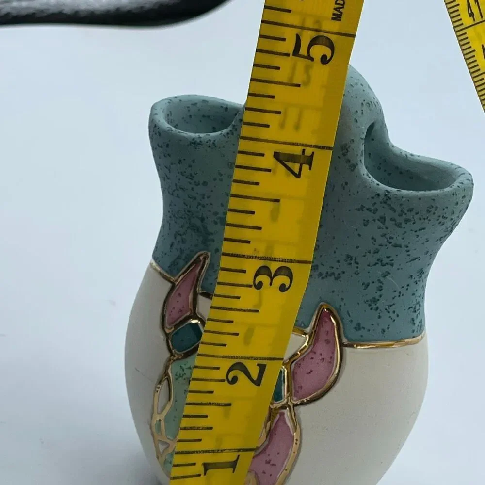 Native American style ceramic wedding vase with a southwest theme.
